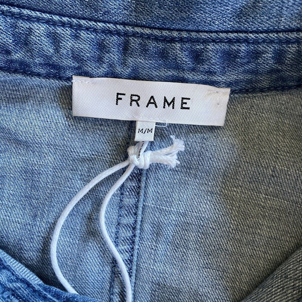 Frame Denim Blue Mini Dress - Picture 3 of 8